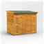 6 x 4 Premium Tongue And Groove Reverse Pent Bike Shed - 12mm Tongue And Groove Floor And Roof